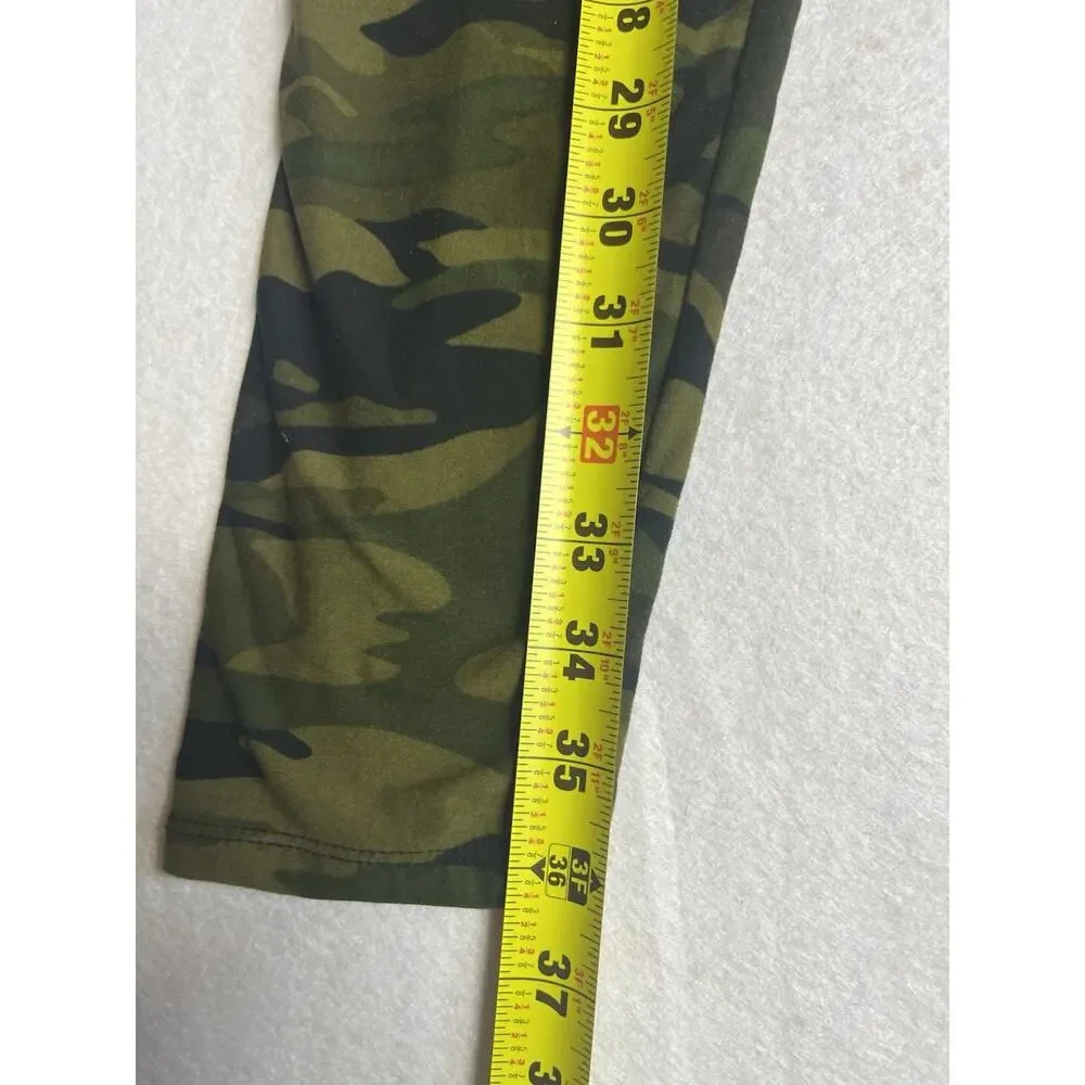 kids girls size s/m soft camo leggings medium